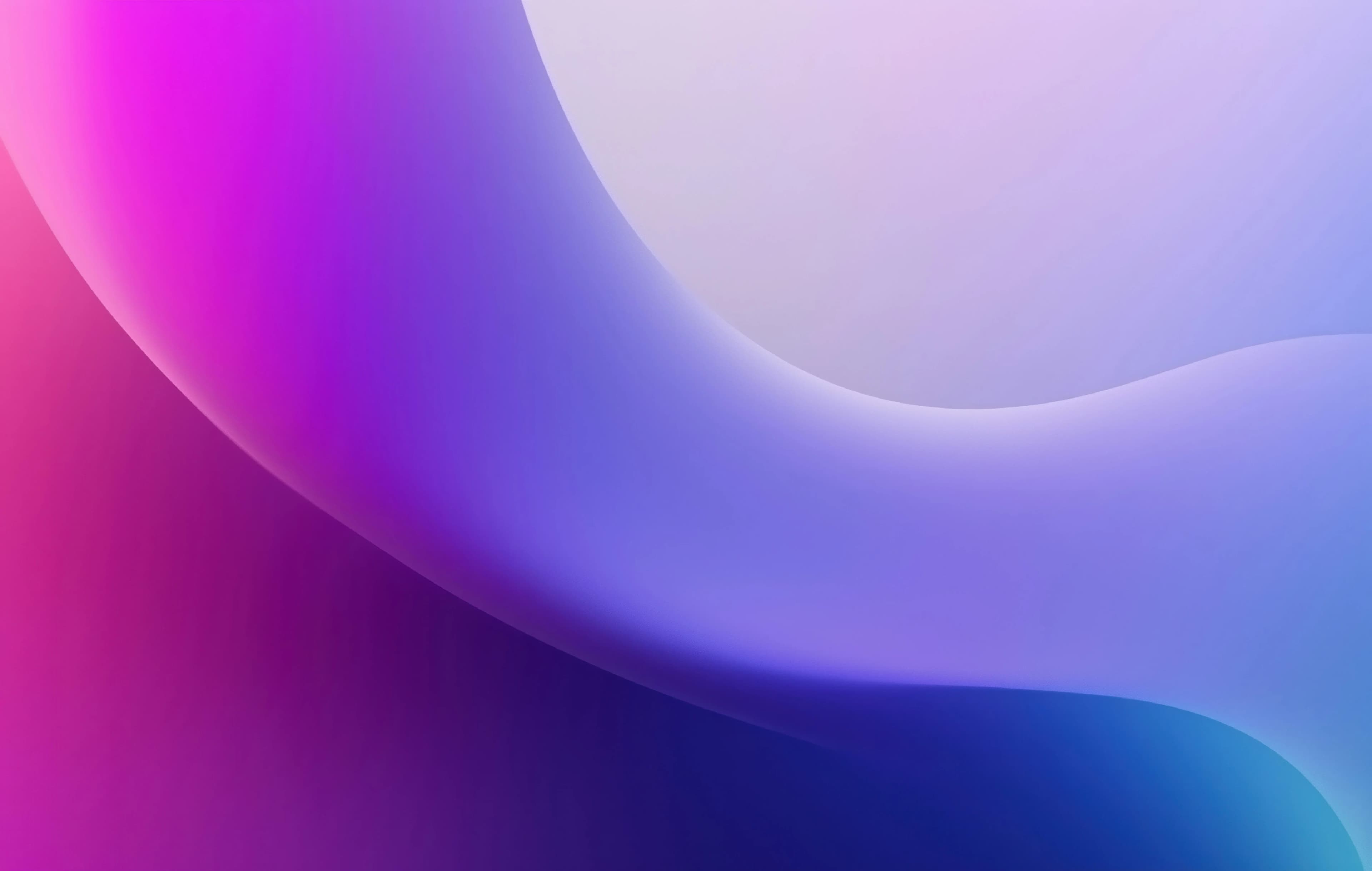 Soft abstract purple and pink shapes